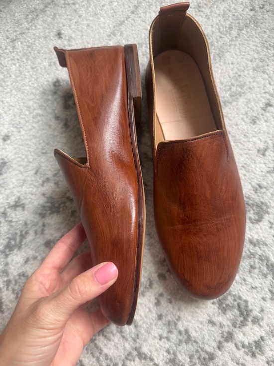 ArteArtigiana Sorrento Brown Leather Moccasin